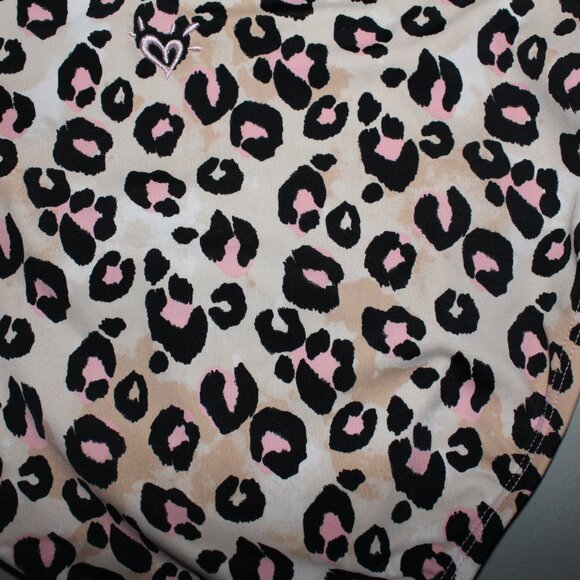 Brown & Pink 2 Pcs Justice Bikini Swimsuit Size 14 - Picture 8 of 11